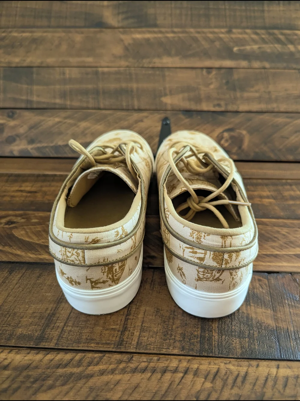 Nike SB Zoom Janoski OG+ PRM City Of Style Sesame Gold FD6641-200 Mens Size 12